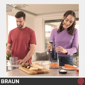 گوشت کوب برقی چند کاره براون مدل Braun MQ55755M | با توان 1000 وات
