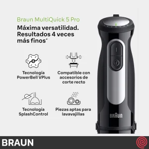 گوشت کوب برقی چند کاره براون مدل Braun MQ55755M | با توان 1000 وات