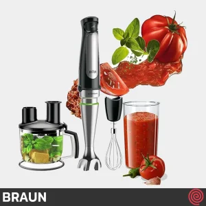گوشت کوب برقی چند کاره براون مدل Braun MQ 7085X | با توان 1000 وات