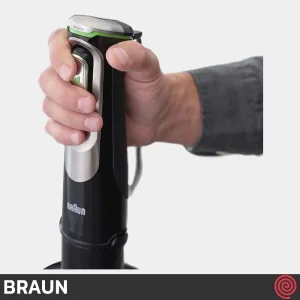 گوشت کوب برقی چند کاره براون مدل Braun MQ 9187XLI | با توان 1200 وات