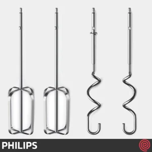 همزن دستی برقی فیلیپس مدل Philips HR3705 | رنگ مشکی با توان 300 وات