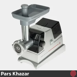 چرخ گوشت پارس خزر مدل Pars Khazar MG-1400R | رنگ نقره ای با توان 700 وات