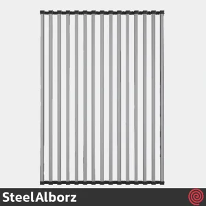 سینک ظرفشویی استیل البرز مدل SteelAlborz 955/52 | یک لگنه باکسی توکار