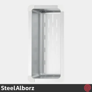 سینک ظرفشویی استیل البرز مدل SteelAlborz 958/52 | یک لگنه باکسی توکار