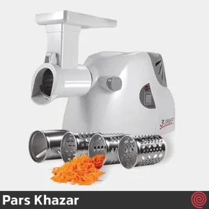 چرخ گوشت پارس خزر مدل همه کاره - Pars Khazar Hamehkareh | با توان 1000 وات