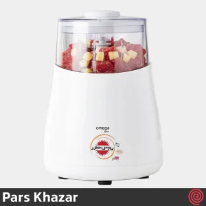 خردکن برقی 0.3 لیتری پارس خزر مدل امگا - Pars Khazar Omega | رنگ نقره ای با توان 780 وات