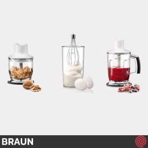 گوشت کوب برقی چند کاره براون مدل Braun MQ5245 | با توان 1000 وات