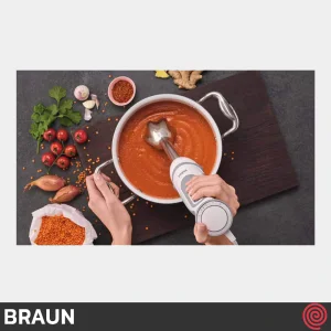 گوشت کوب برقی تک کاره براون مدل Braun MQ5200 | با توان 1000 وات