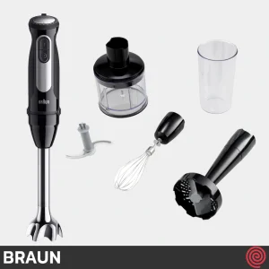 گوشت کوب برقی چند کاره براون مدل Braun MQ55307 M | با توان 1000 وات