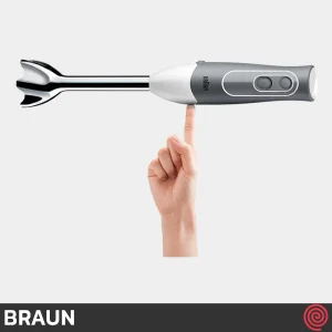 گوشت کوب برقی تک کاره براون مدل Braun MQ500 | با توان 600 وات