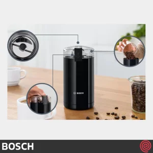 آسیاب قهوه بوش مدل Bosch TSM6A013B | ظرفیت 75 گرم با توان 180 وات