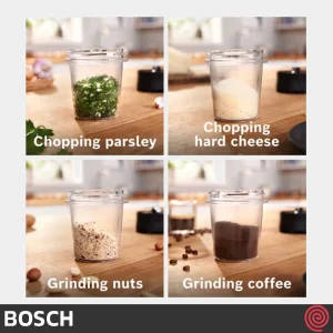 مخلوط کن چند کاره بوش مدل Bosch MMB6386M | با توان 1200 وات
