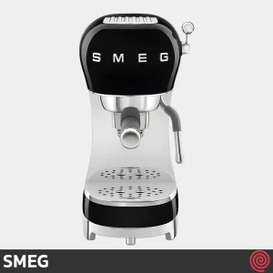 اسپرسو ساز اسمگ مدل SMEG ECF02BL | رنگ مشکی براق با فشار 15 بار