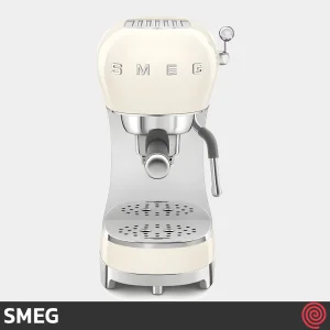 اسپرسو ساز اسمگ مدل SMEG ECF02CR | رنگ کرم با فشار 15 بار