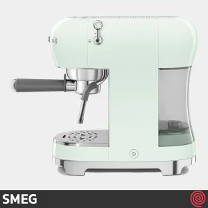 اسپرسو ساز اسمگ مدل SMEG ECF02PG | رنگ سبز پاستلی با فشار 15 بار