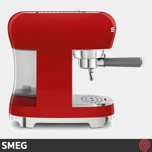 اسپرسو ساز اسمگ مدل SMEG ECF02RD | رنگ قرمز با فشار 15 بار