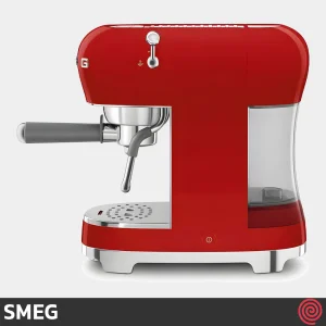 اسپرسو ساز اسمگ مدل SMEG ECF02RD | رنگ قرمز با فشار 15 بار