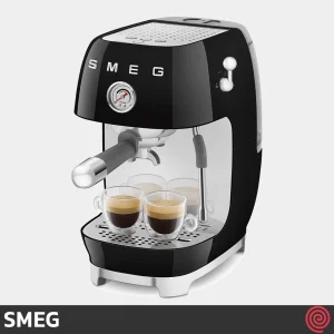 اسپرسو ساز اسمگ مدل SMEG ECF03BL | رنگ مشکی براق با فشار 19 بار