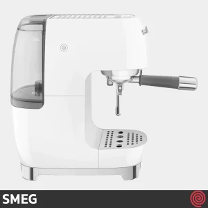 اسپرسو ساز اسمگ مدل SMEG ECF03WH | رنگ سفید با فشار 19 بار