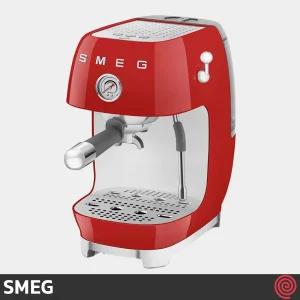 اسپرسو ساز اسمگ مدل SMEG ECF03RD | رنگ قرمز با فشار 19 بار