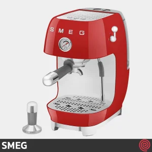 اسپرسو ساز اسمگ مدل SMEG ECF03RD | رنگ قرمز با فشار 19 بار