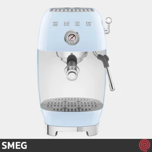 اسپرسو ساز اسمگ مدل SMEG ECF03PB | رنگ آبی پاستلی با فشار 19 بار