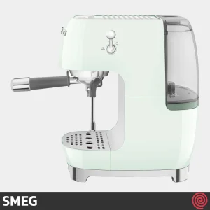 اسپرسو ساز اسمگ مدل SMEG ECF03PG | رنگ سبز پاستلی با فشار 19 بار