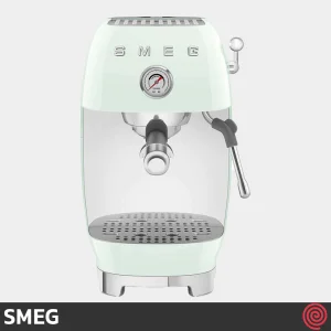 اسپرسو ساز اسمگ مدل SMEG ECF03PG | رنگ سبز پاستلی با فشار 19 بار
