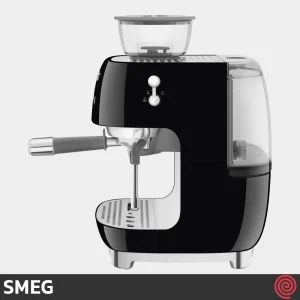 اسپرسو ساز اسمگ مدل SMEG EGF03BL | رنگ مشکی براق با فشار 20 بار