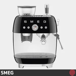 اسپرسو ساز اسمگ مدل SMEG EGF03BL | رنگ مشکی براق با آسیاب و فشار 20 بار