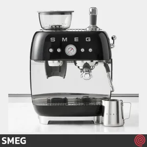 اسپرسو ساز اسمگ مدل SMEG EGF03BL | رنگ مشکی براق با فشار 20 بار