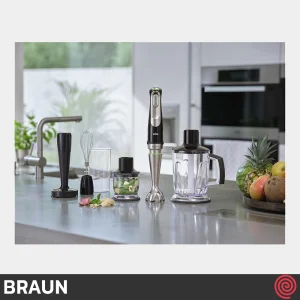 گوشت کوب برقی چند کاره براون مدل Braun MQ 9147 XI | با توان 1200 وات
