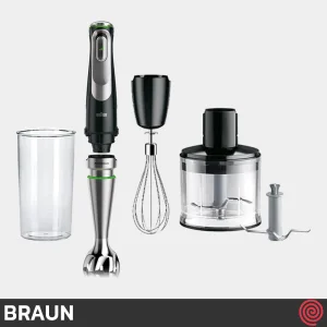 گوشت کوب برقی چند کاره براون مدل Braun MQ 9135 XI | با توان 1200 وات