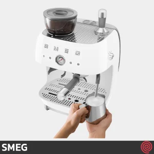 اسپرسو ساز اسمگ مدل SMEG EGF03WH | رنگ سفید با فشار 20 بار