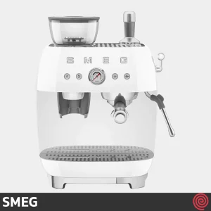 اسپرسو ساز اسمگ مدل SMEG EGF03WH | رنگ سفید با آسیاب و فشار 20 بار