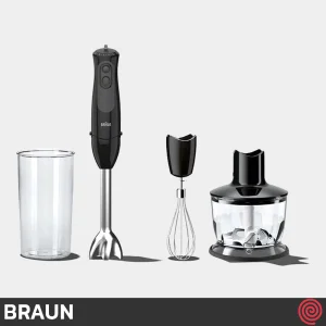 گوشت کوب برقی چند کاره براون مدل Braun MQ 3135 | با توان 900 وات