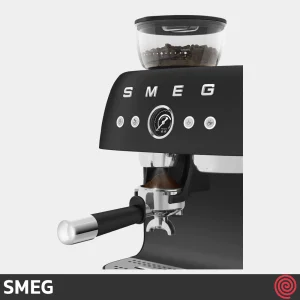 اسپرسو ساز اسمگ مدل SMEG EGF03BLM | رنگ مشکی مات با آسیاب و فشار 20 بار