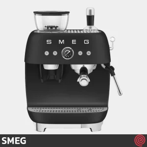 اسپرسو ساز اسمگ مدل SMEG EGF03BLM | رنگ مشکی مات با آسیاب و فشار 20 بار