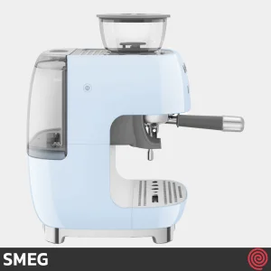 اسپرسو ساز اسمگ مدل SMEG EGF03PB | رنگ آبی پاستلی با آسیاب و فشار 20 بار