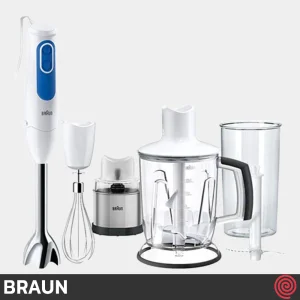 گوشت کوب برقی چند کاره براون مدل Braun MQ3048 | با توان 700 وات