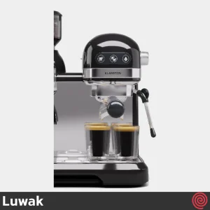 اسپرسو ساز لواک مدل Luwak LWK-CM3220 | نیمه اتوماتیک با آسیاب و فشار 20 بار