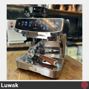 اسپرسو ساز لواک مدل Luwak LWK-CM3225 | نیمه اتوماتیک با آسیاب و فشار 20 بار