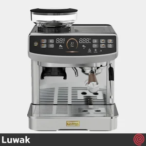 اسپرسو ساز لواک مدل Luwak LWK-CM3225 | نیمه اتوماتیک با آسیاب و فشار 20 بار