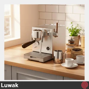 اسپرسو ساز لواک مدل Luwak LWK-CM3235 |  رنگ مشکی با آسیاب و فشار 20 بار