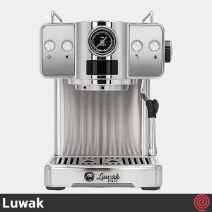 اسپرسو ساز لواک مدل Luwak LWK-CM3207 | رنگ استیل با فشار 20 بار