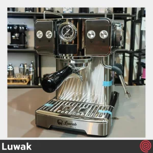 اسپرسو ساز لواک مدل Luwak LWK-CM3207 | رنگ استیل با فشار 20 بار