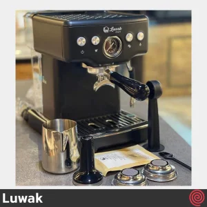 اسپرسو ساز لواک مدل Luwak LWK-CM3203 | رنگ مشکی با فشار 20 بار