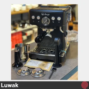 اسپرسو ساز لواک مدل Luwak LWK-CM3203 | رنگ مشکی با فشار 20 بار