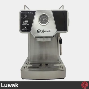 اسپرسو ساز لواک مدل Luwak LWK-CM340 | رنگ استیل با فشار 20 بار