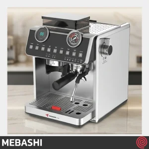 اسپرسو ساز مباشی مدل Mebashi ME-CCM2062 | نیمه اتوماتیک با آسیاب و فشار 20 بار